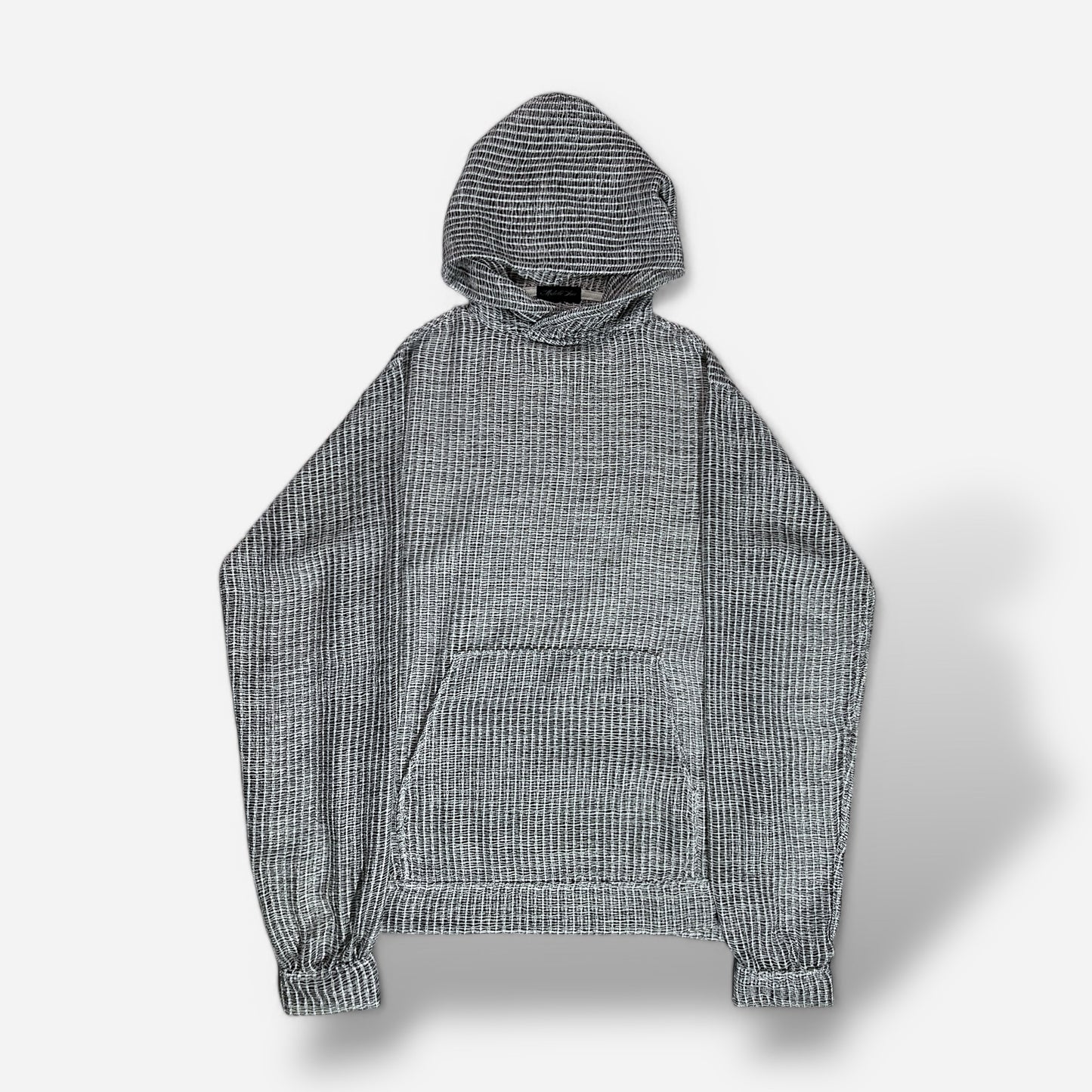 Grid Hoodie- Oversized Net Hoodie