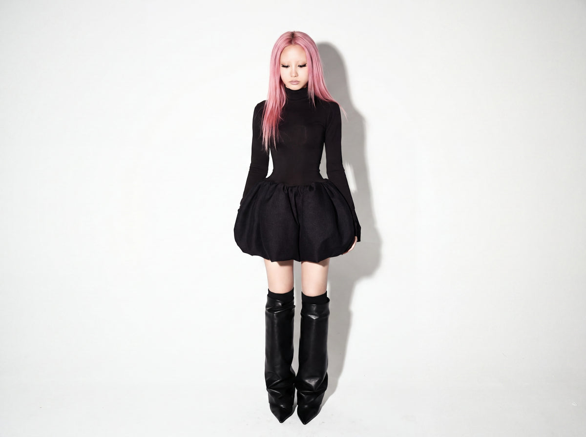 Bubble Mini Dress