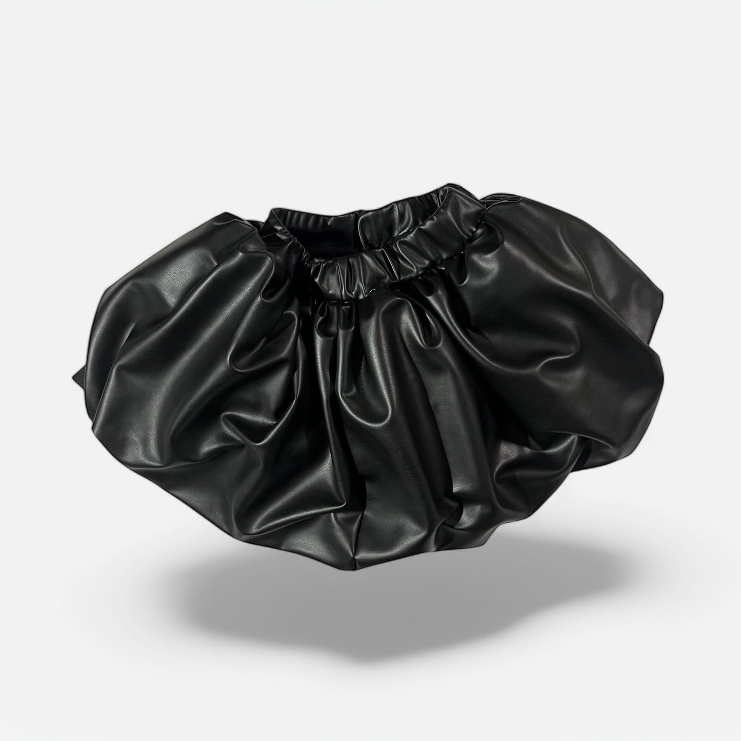 Bubble Leather skirt